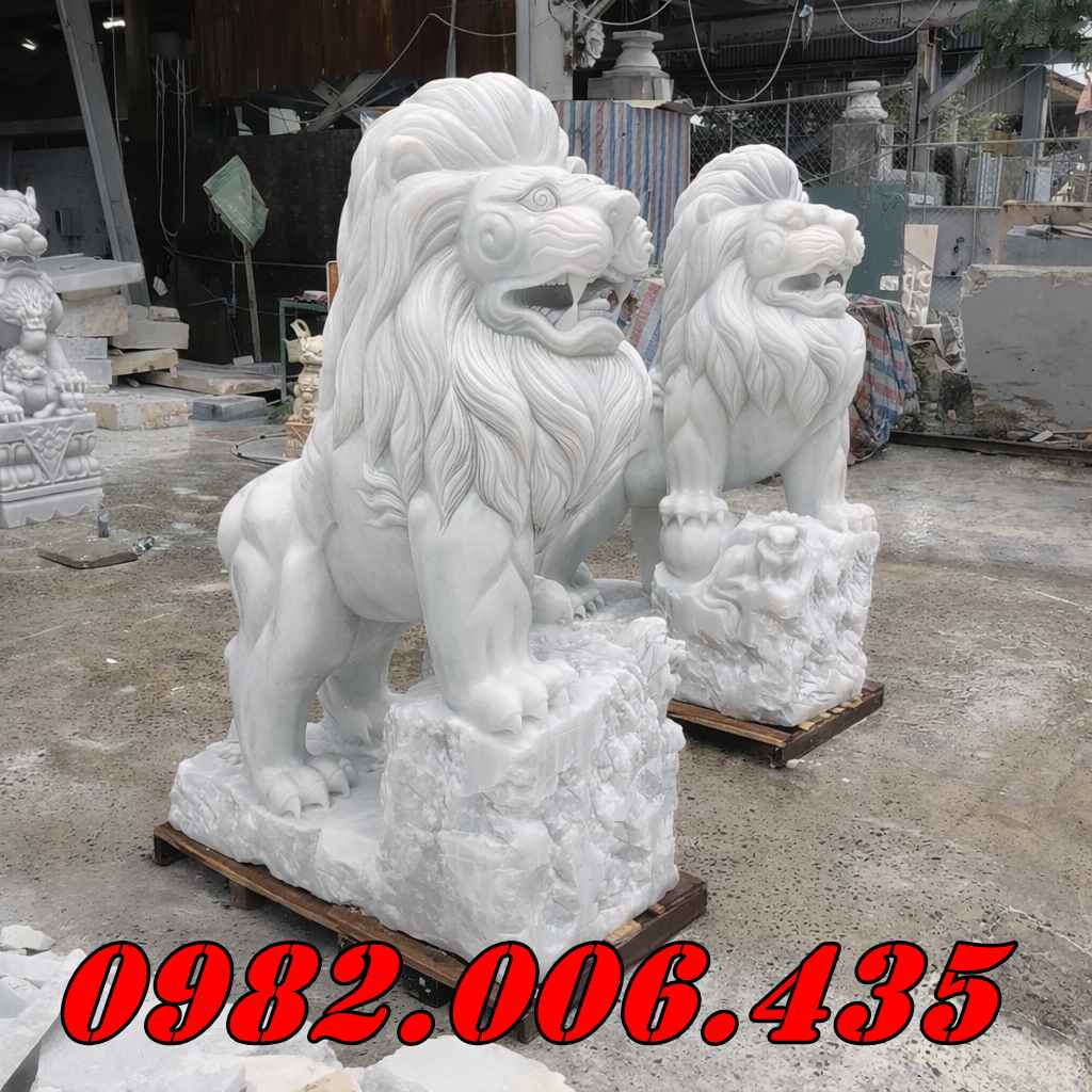 17+ Tượng Sư Tử Đá Cẩm Thạch Giá Bán Tại Tiền Giang